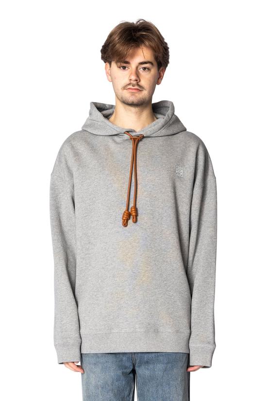 26SS 로에베 후드 티셔츠 H526Y25X531440 GREY MELANGE DOM