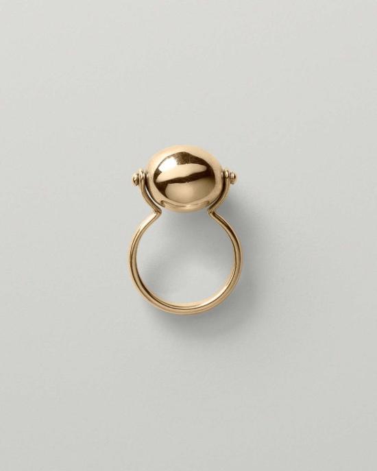  아니카 이네즈 반지 스몰 엘립스 링 실버 - ANNIKA INEZ