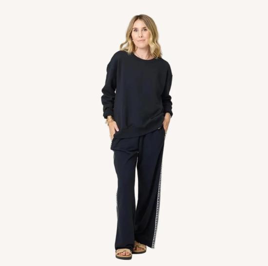  케리 로센탈 스웨터 케리 로젠탈 전 남자친구 패치워크 스웨트셔츠 - KERRI ROSENTHAL