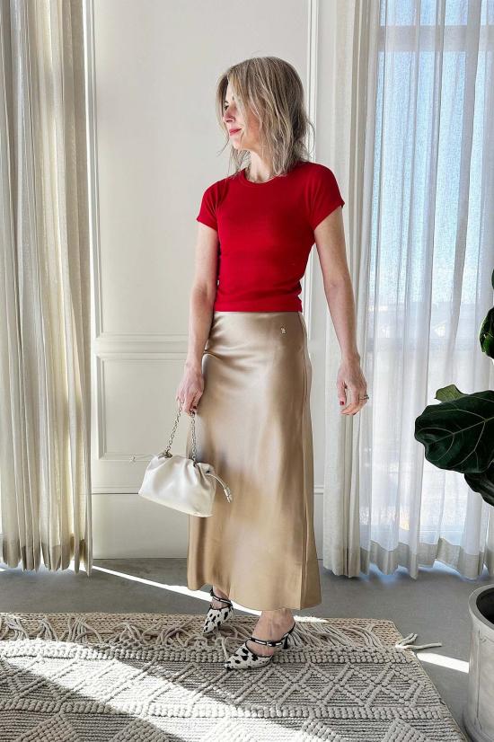  에태르네 미디 스커트 Éterne Camila  토프 - ETERNE