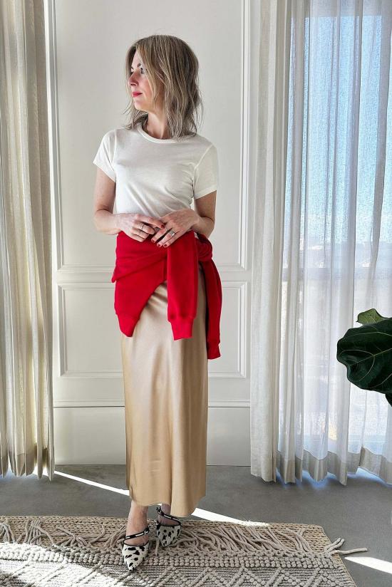  에태르네 미디 스커트 Éterne Camila  토프 - ETERNE