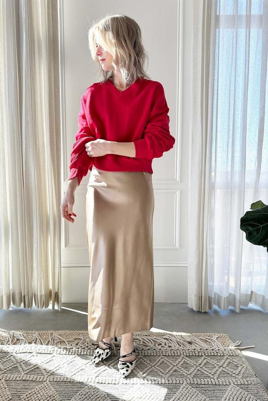  에태르네 미디 스커트 Éterne Camila  토프 - ETERNE