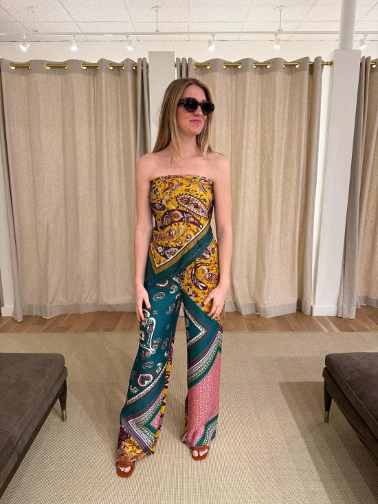  바네사브루노 팔라초 팬츠 바네사 브루노 글리프 - VANESSA BRUNO