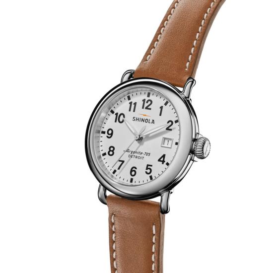  Shinola 손목시계 시놀라 런웰 36mm 시계 (탠 색상) - OTHER BRANDS