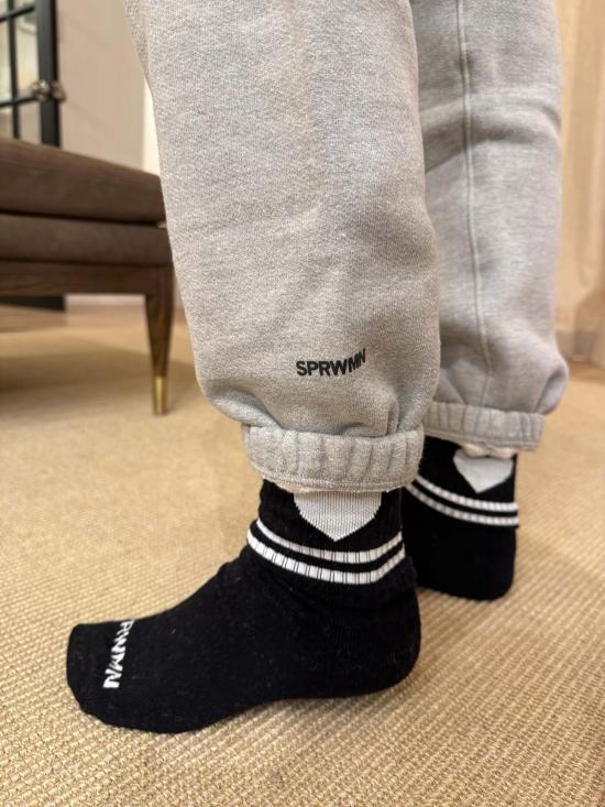  스프룸 스트레이트 팬츠 스프럼 미니 로고 스웨트팬츠 - SPRWMN
