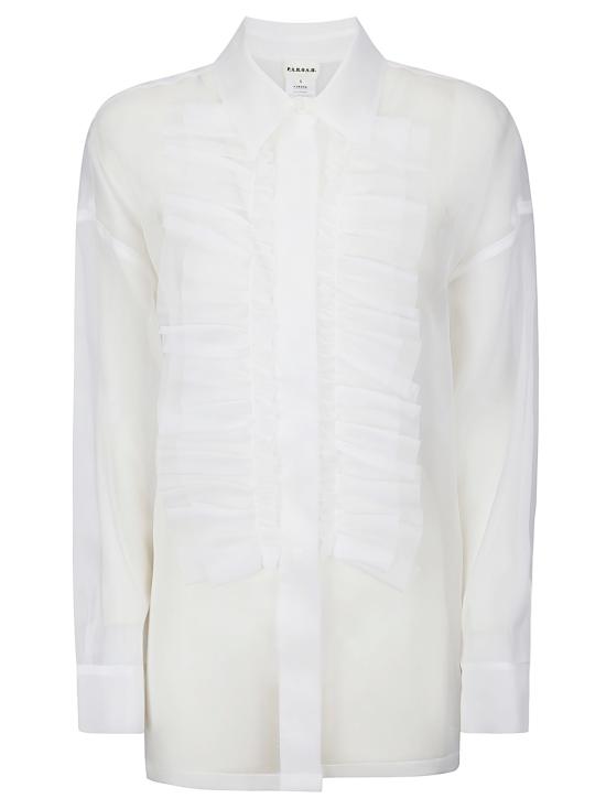 26SS 파로쉬 셔츠 D381288SHAKE 001 WHITE