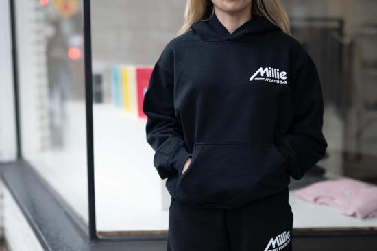  밀리 스웨터 후디