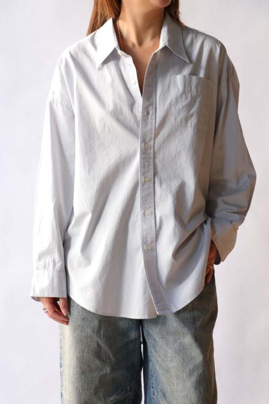  알13 탑 R13 드롭넥 옥스포드 셔츠 - R13