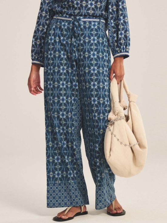  벨벳 팔라초 팬츠 켄드라