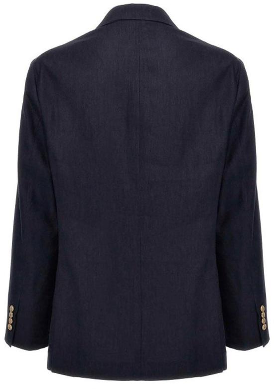  브루넬로 쿠치넬리 탑 MS4627BBDEC9159 BLUE - BRUNELLO CUCINELLI