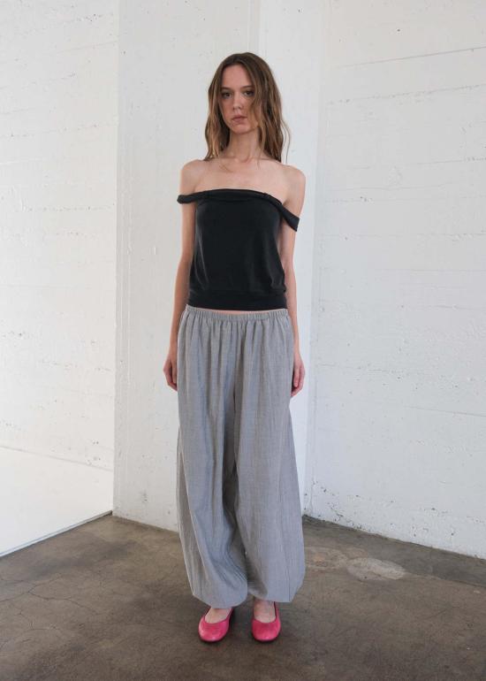  길 스트레이트 팬츠 지엘 엘리엇 팬츠 포그