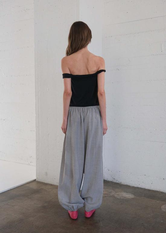  길 스트레이트 팬츠 지엘 엘리엇 팬츠 포그 - GEEL