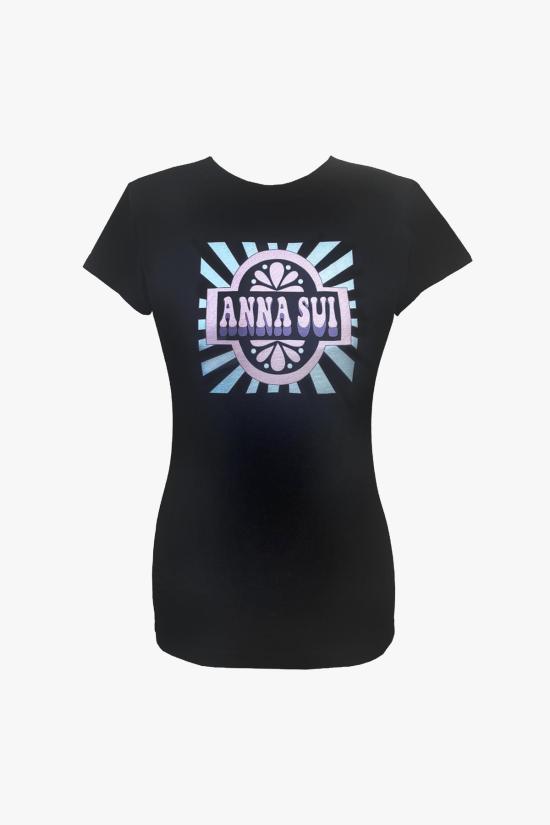  안나 수이 반팔 티셔츠 2026 봄 초대장 티셔츠