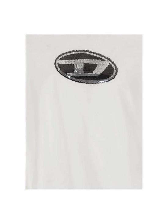  [키즈] 디젤 트레이닝 상의 키즈  티셔츠 화이트 - DIESEL