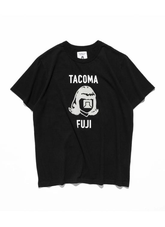  Tacoma Fuji Records 반팔 티셔츠 타코마 후지 레코드 로고 마크 티셔츠 블랙