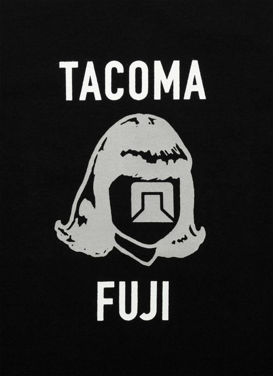  Tacoma Fuji Records 반팔 티셔츠 타코마 후지 레코드 로고 마크 티셔츠 블랙 - TACOMA FUJI RECORDS
