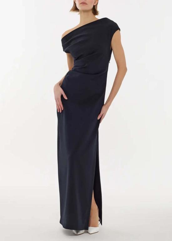  P.A.R.O.S.H 롱 원피스 핑구 드레스 블루 - OTHER BRANDS