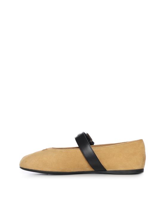 26SS 미우미우 플랫 슈즈 5F625E 008F0151 HONEY - MIU MIU