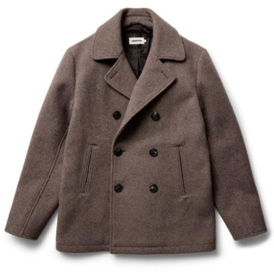  테일러 스티치 코트 다크 네이비