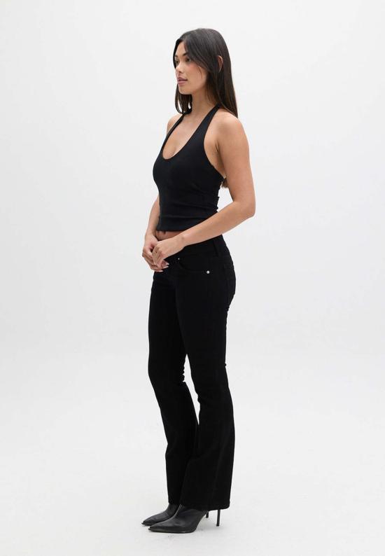  에티카 데님 팬츠 ética Missy 로우라이즈 부츠컷 진 - ETICA