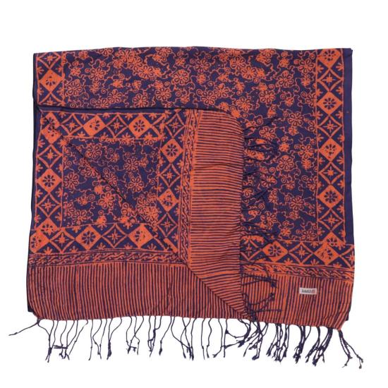  카시 코옵 머플러/스카프 Kasih Coop 핸드 염색 바틱 스카프 - KASIH COOP