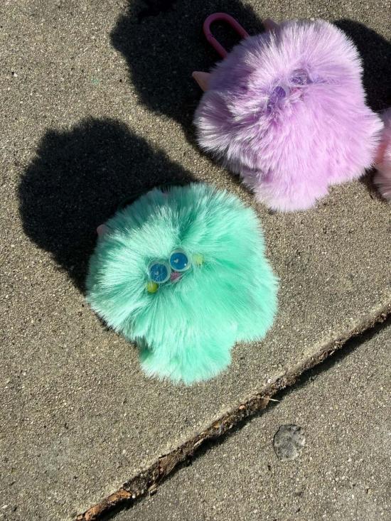  Ri-Ri-Ku 백팩 리리쿠 하트 눈 가방 참 - OTHER BRANDS