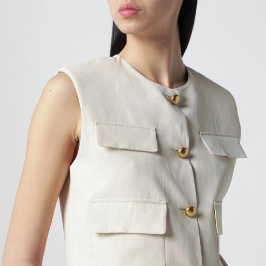 26SS 파로쉬 베스트 D410047GVI Beige - PAROSH