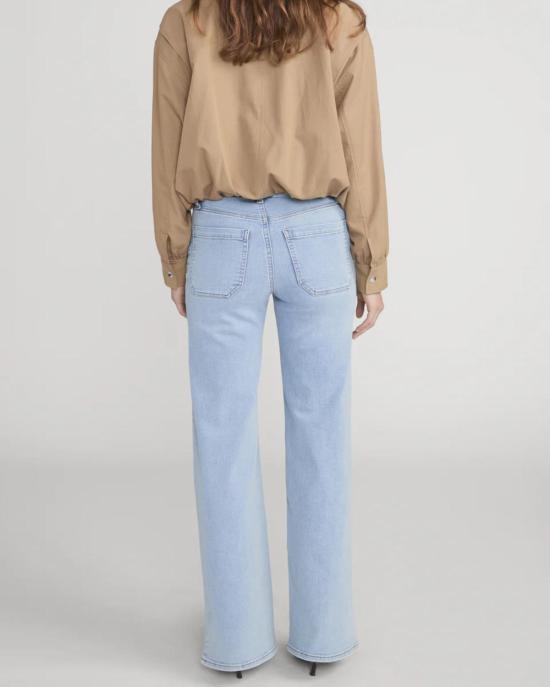  프레임 데님 팬츠 르 슬림 팔라초 모더니스트 포켓 진 트리뷰트 - FRAME