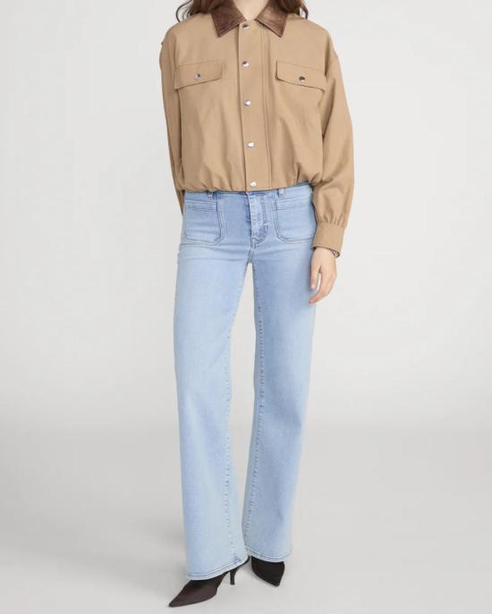  프레임 데님 팬츠 르 슬림 팔라초 모더니스트 포켓 진 트리뷰트 - FRAME