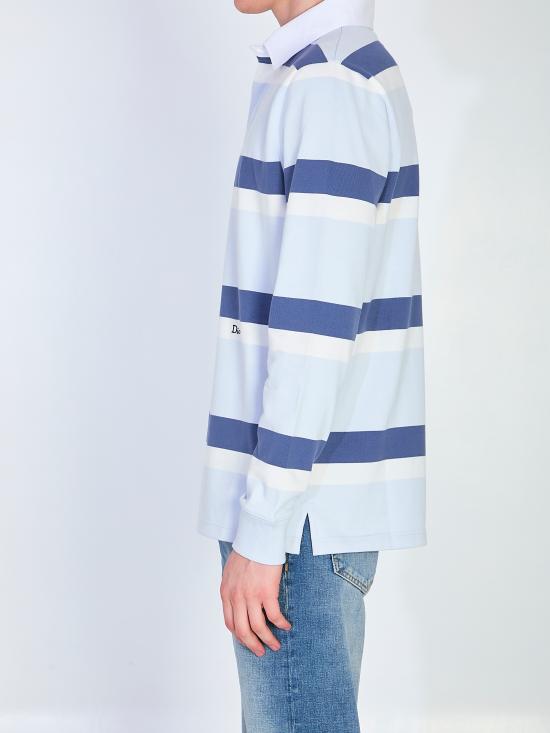 26SS 디올 폴로 티셔츠 683J810 BLUE - DIOR