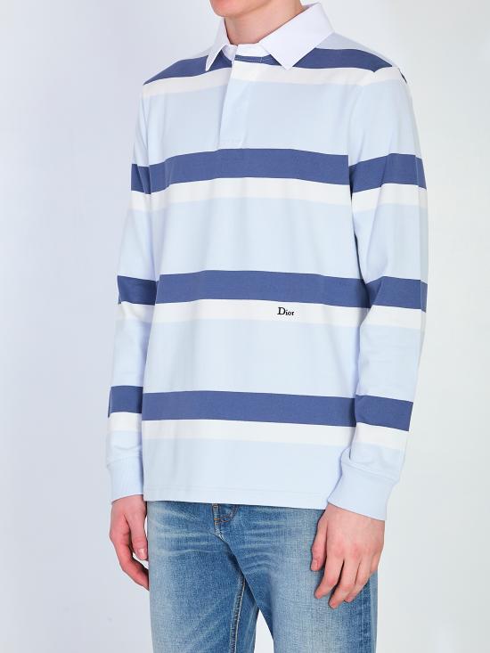 26SS 디올 폴로 티셔츠 683J810 BLUE - DIOR