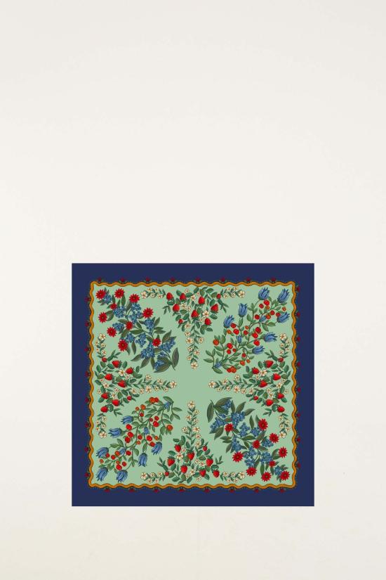  팜 리오 원피스 수영복 프루트 뷰티 페이디드 그린 사롱 프루트 뷰티 페이디드 그린 - FARM RIO