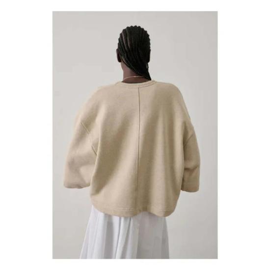  쉐르 스웨터 쇠익산 스웨트셔츠 베이지 - SOEUR