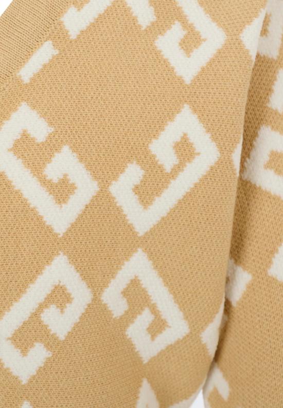  [키즈] 지방시 풀오버 키즈  크롭 가디건 베이지 - GIVENCHY