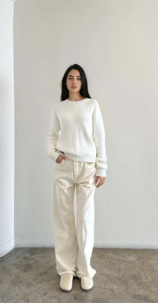  잇이즈웰 LA 스웨터 잇이즈웰 L.A. 크루넥 풀온