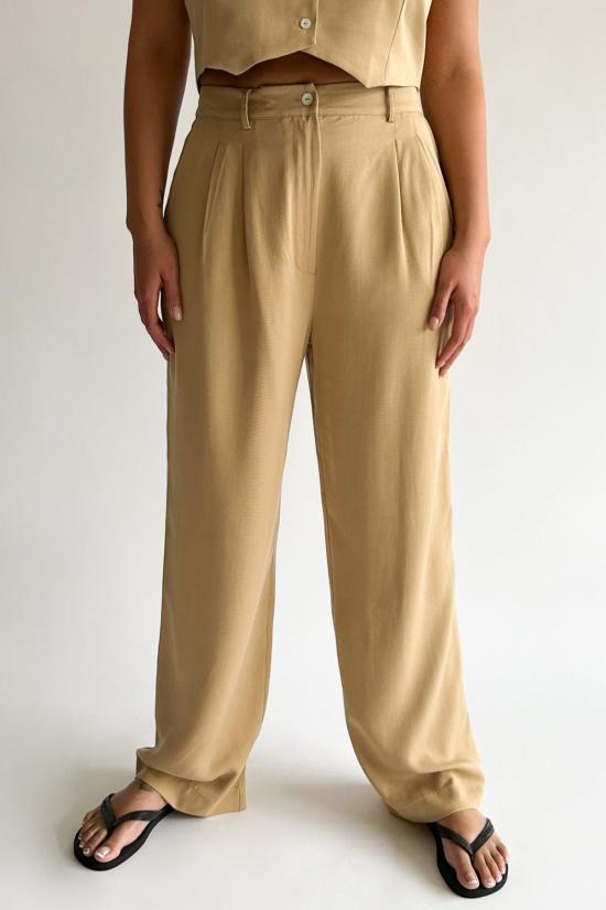  도니 스트레이트 팬츠 . 주름 바지 - DONNI.