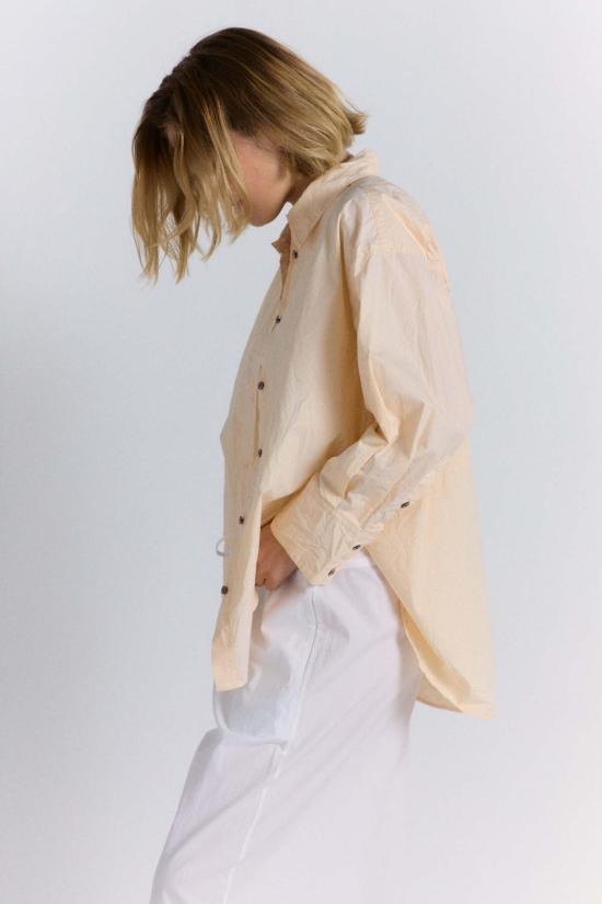  Chan Luu 스트레이트 팬츠 찬 루 라모나 포플린 팬츠 - OTHER BRANDS