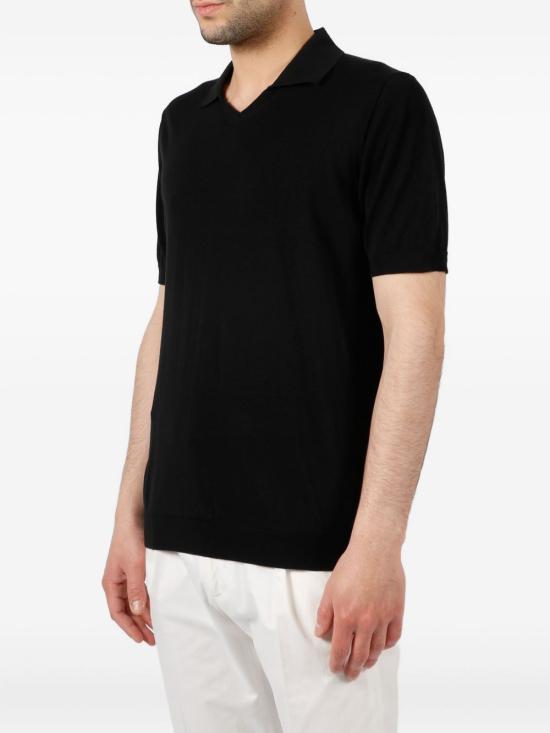 26SS 드루모어 폴로 티셔츠 D0GN146 690 Black - DRUMOHR