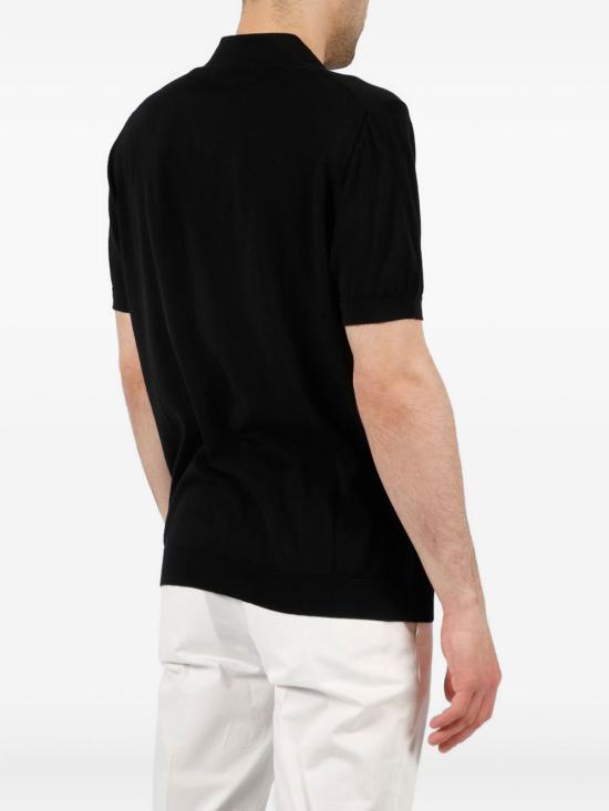 26SS 드루모어 폴로 티셔츠 D0GN146 690 Black - DRUMOHR