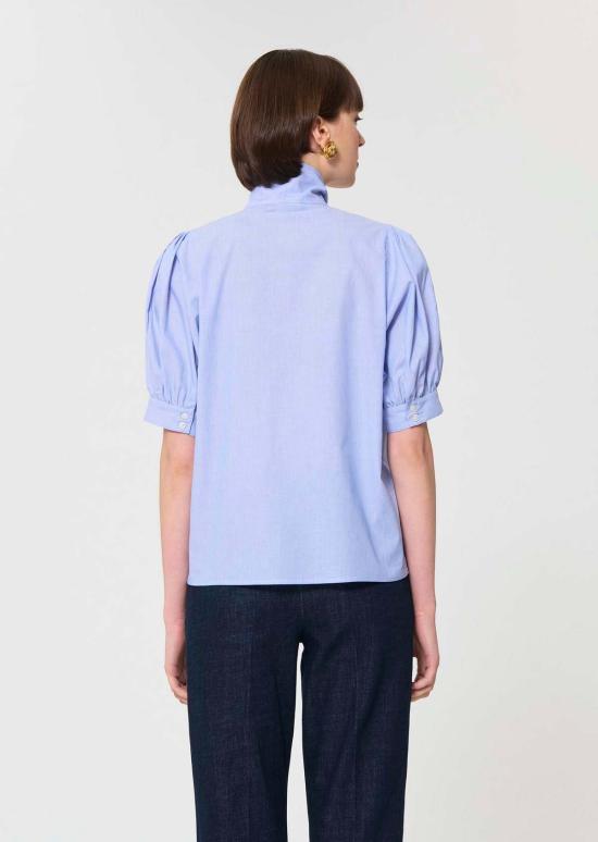  타라 자몬 블라우스 캔디스 셔츠 블루 - TARA JARMON