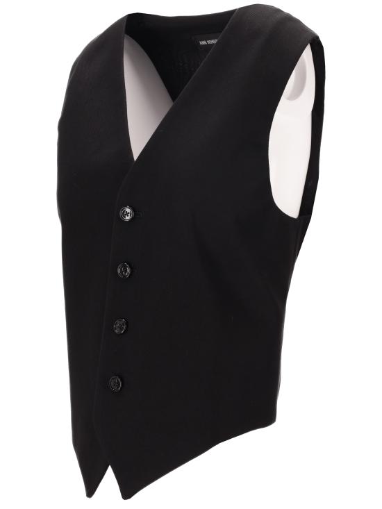 26FW 앤 드뮐미스터 코트 B0013555FA696 099 BLACK - ANN DEMEULEMEESTER