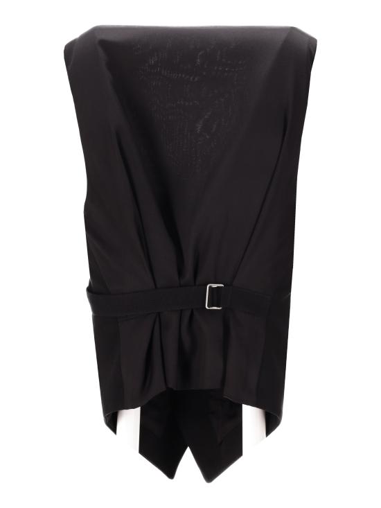 26FW 앤 드뮐미스터 코트 B0013555FA696 099 BLACK - ANN DEMEULEMEESTER