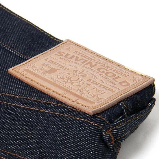  스튜디오 다치산 데님 팬츠 스튜디오 다르티장 D1922 W 15oz 수빈 골드 진 원워시 - STUDIO D'ARTISAN