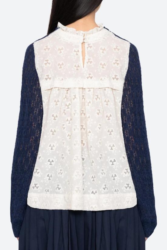  씨뉴욕 스웨터 Sea Ny Teagan 니트  네이비 - SEA NY