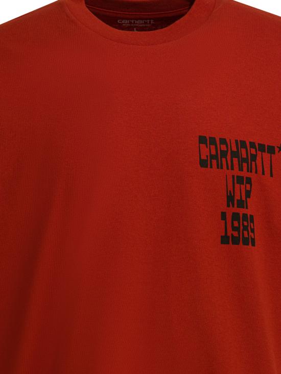 26SS 칼하트 WIP 반팔 티셔츠 I0362313IXXX RED - CARHARTT WIP