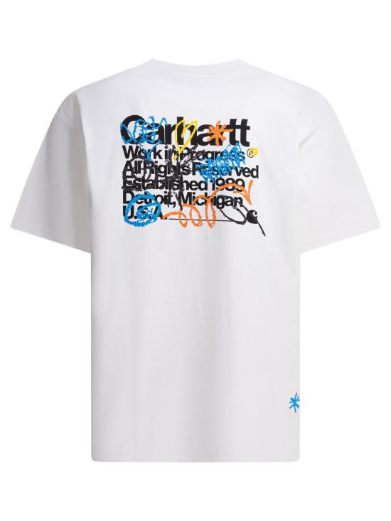 26SS 칼하트 WIP 반팔 티셔츠 I03623802XX WHITE - CARHARTT WIP