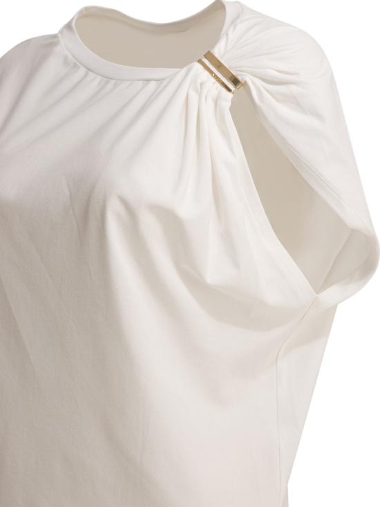 26SS 핑코 반팔 티셔츠 106478A35DZ05 WHITE - PINKO