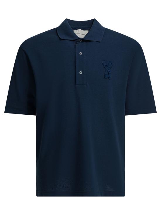  아미 반팔 티셔츠 UPL428JE0221A021 BLUE