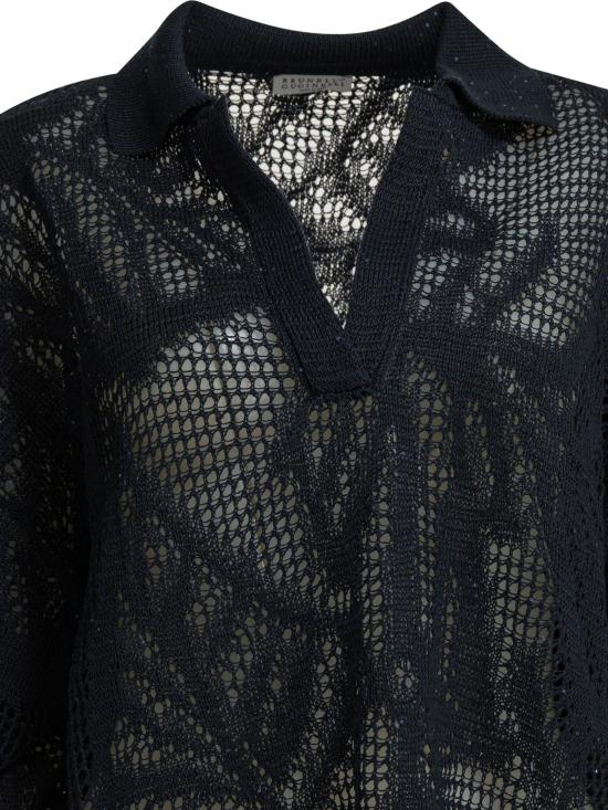 26SS 브루넬로 쿠치넬리 반팔 티셔츠 MDT771005C4224 BLUE - BRUNELLO CUCINELLI