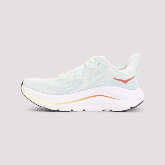 26SS 호카 클리프톤 10 스니커즈 1162031 SLSSN SEA GLASS NEON FLAME - HOKA